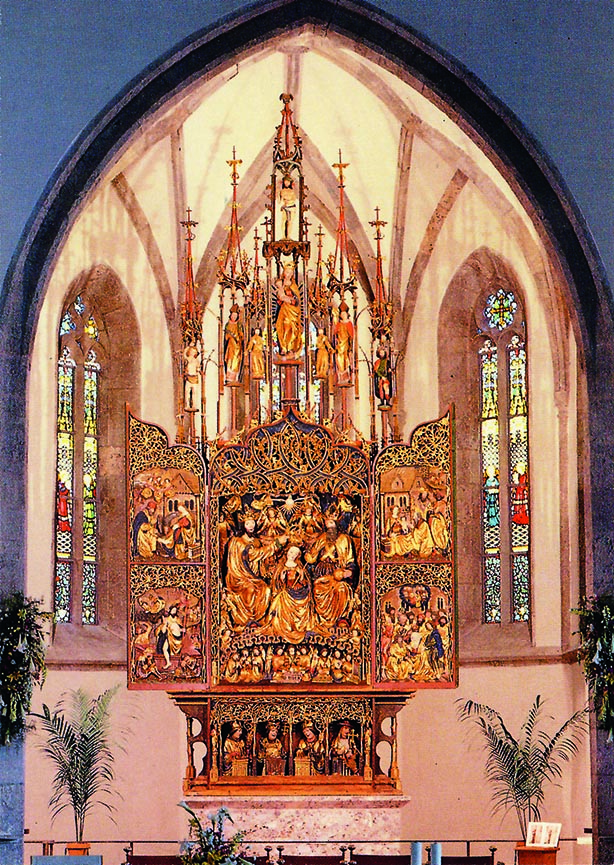 Flügelaltar in Pontebba Foto: L. Th. Prader