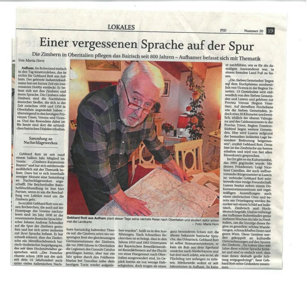 Zimbrisch: Einer vergessenen Sprache auf der Spur
