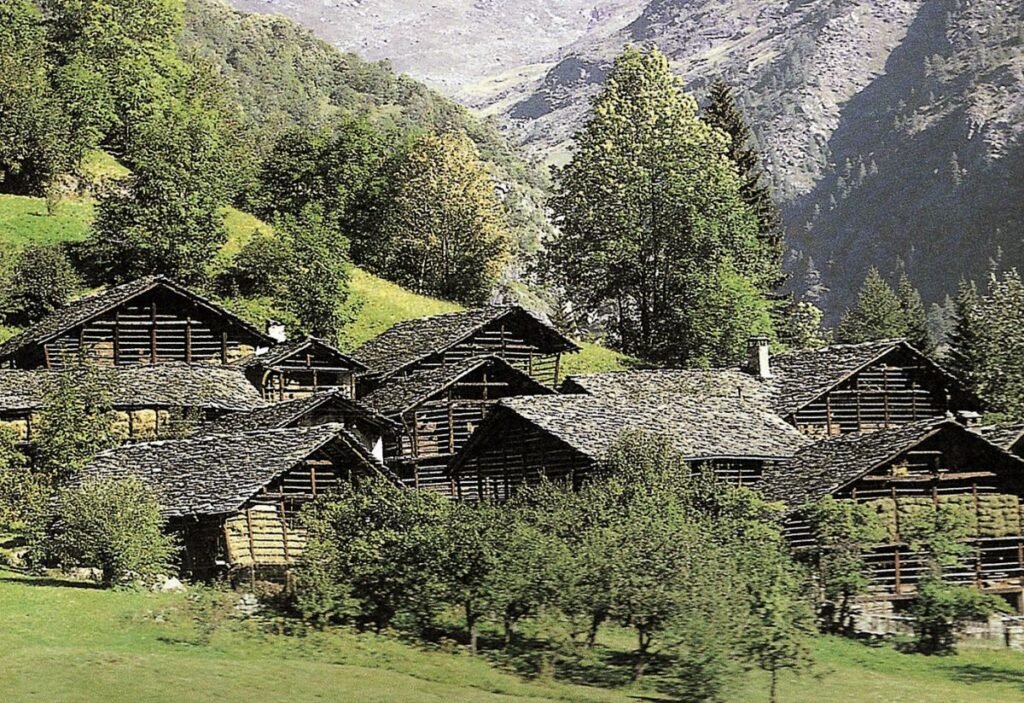 Walserdorf bei Alagna-Im Lande in Piemont ALLGEMEINE EINFÜHRUNG