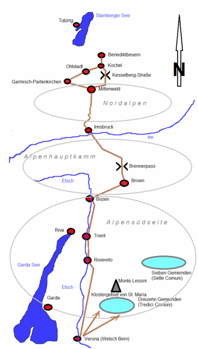Herkunft der Zimbern